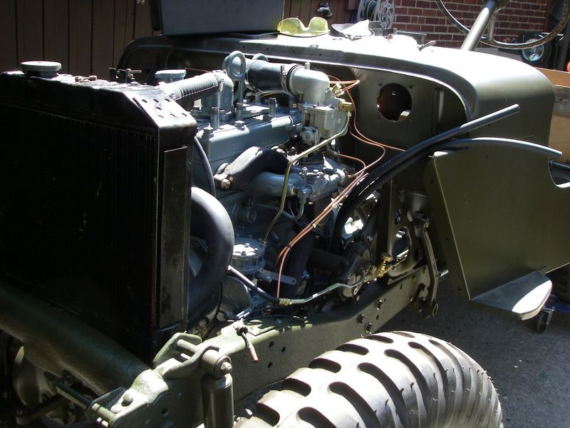 Willys M Jeeps ForumsviewtopicFuel Line Routing Question